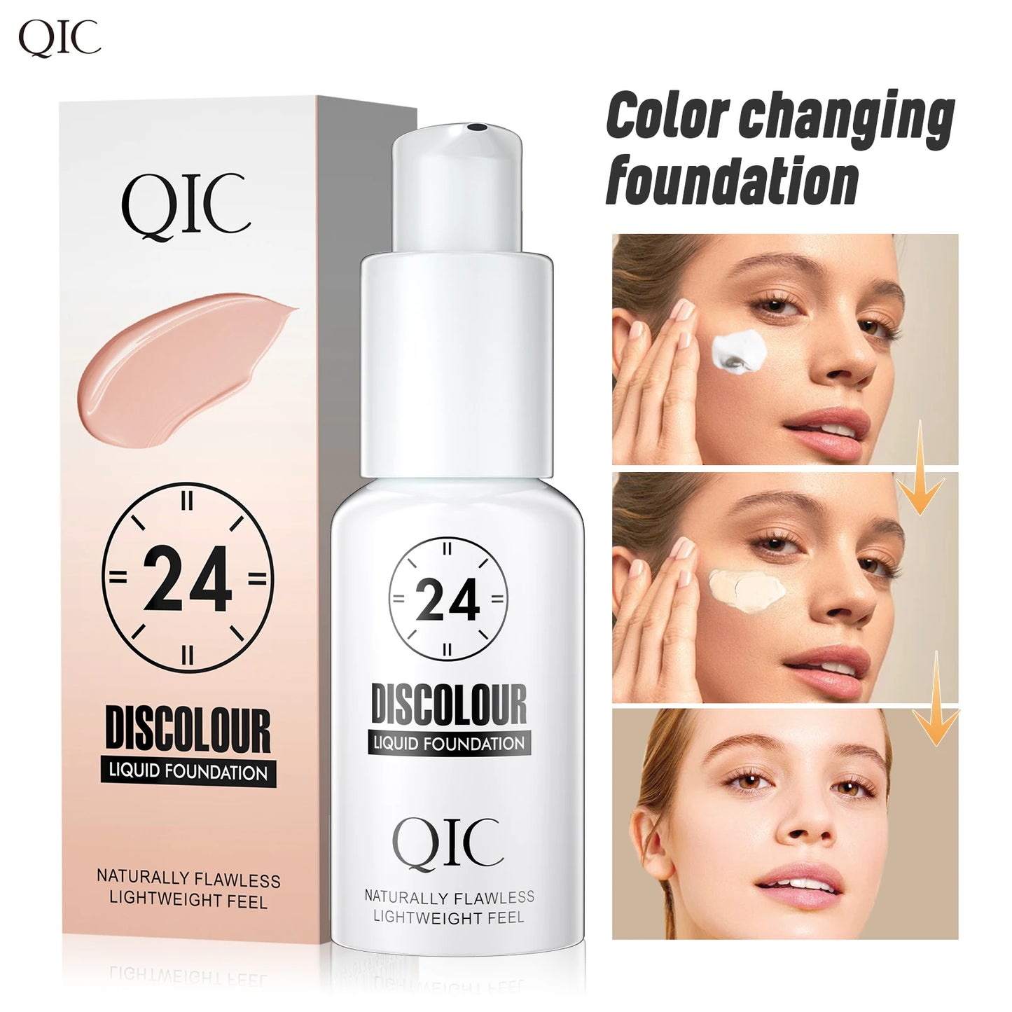 QIC Colour Changing Foundation