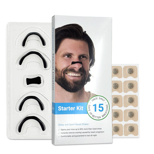 MAGNIBREATHE Magnetic Nasal Strips Kit 30 MAGNETS