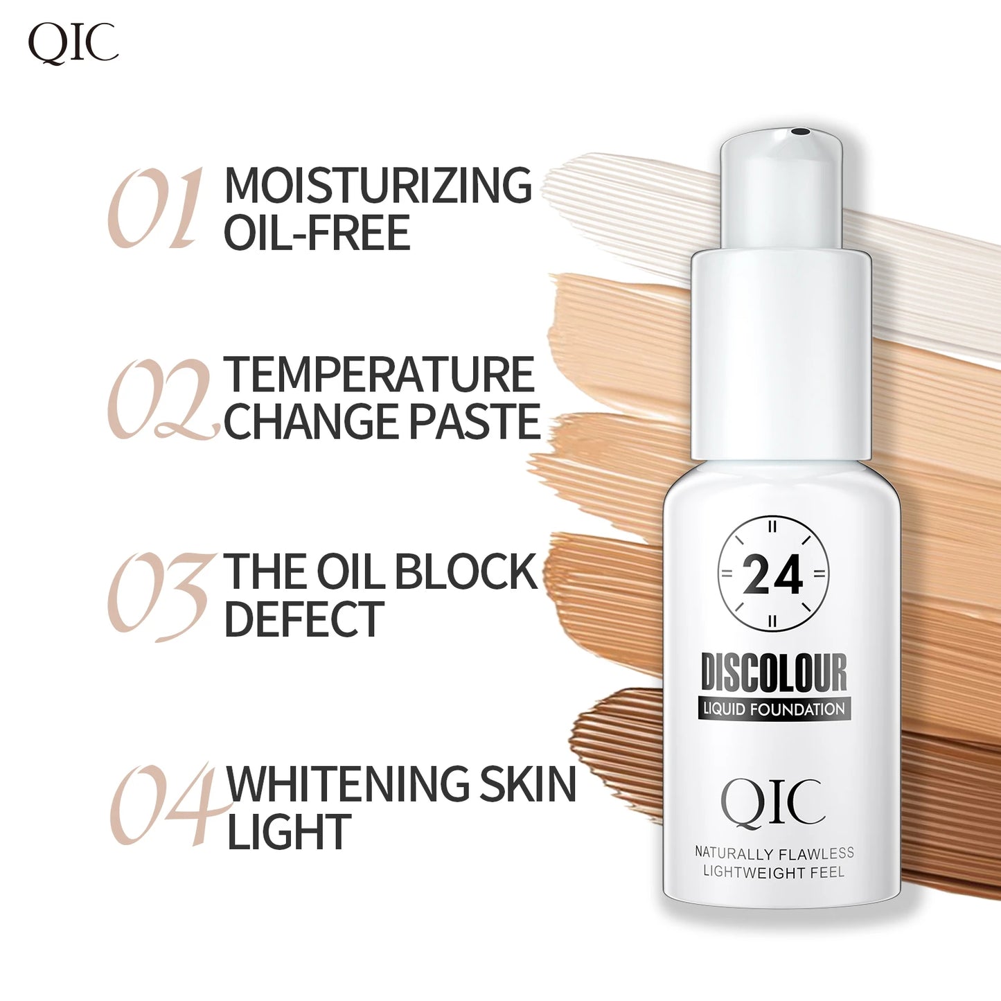 QIC Colour Changing Foundation